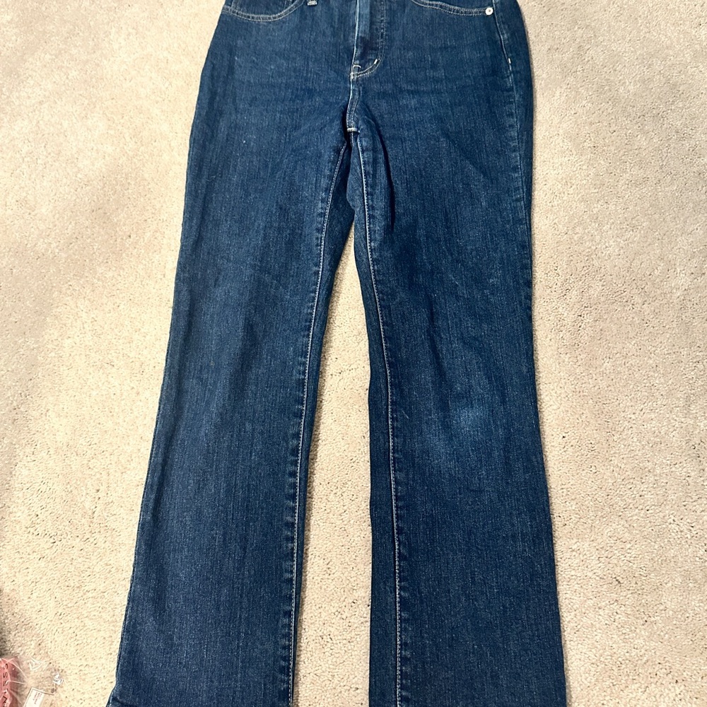 Madewell Demi Ankle Boot Dark Blue Jeans